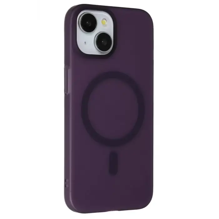 Joko Apple iPhone 15 Plus Tuna PC Slim Magsafe Kapak - Derin Mor