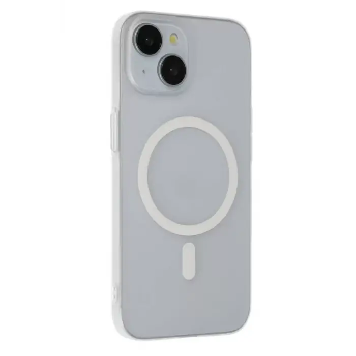 Joko Apple iPhone 15 Plus Tuna PC Slim Magsafe Kapak - Şeffaf