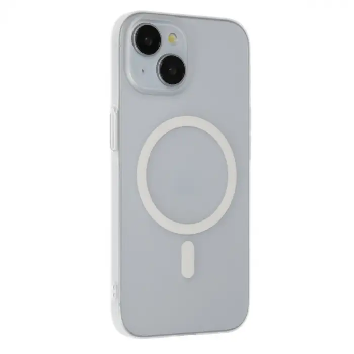 Joko iPhone 15 Plus Tuna PC Slim Magsafe Kapak - Şeffaf