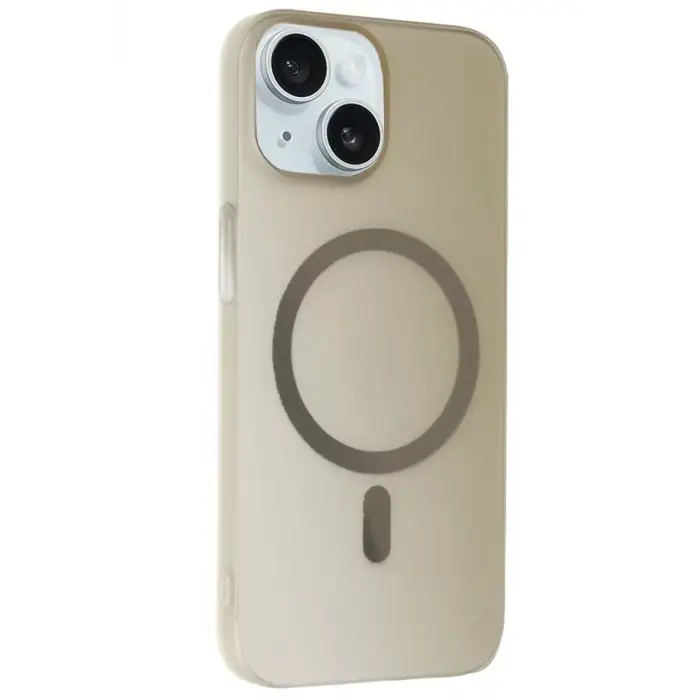 Joko Apple iPhone 15 Plus Tuna PC Slim Magsafe Kapak - Titan Gri