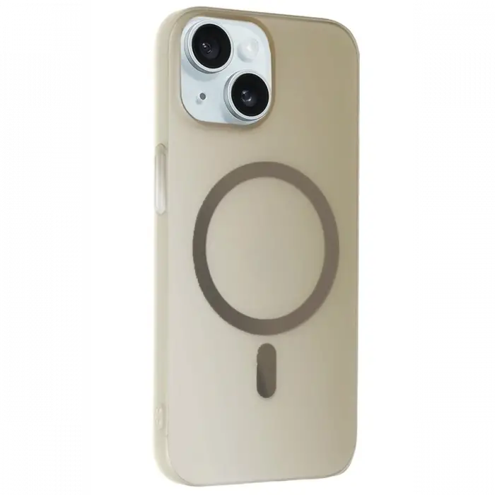 Joko iPhone 15 Plus Tuna PC Slim Magsafe Kapak - Titan Gri