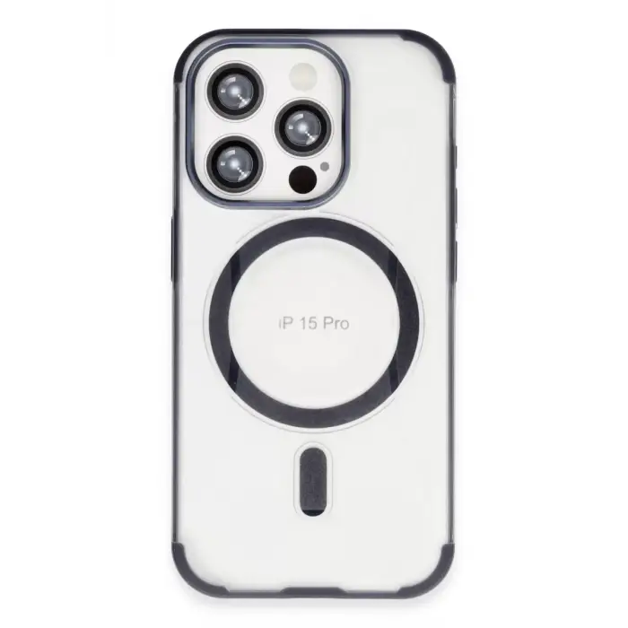 Joko Apple iPhone 15 Pro Hilton Magsafe Kapak - Lacivert