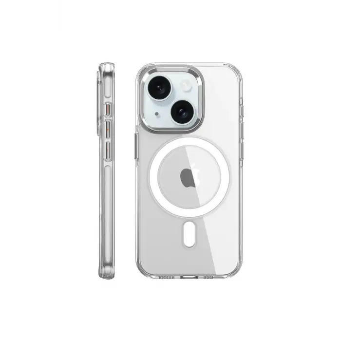 Joko iPhone 15 Pro Kılıf Crystal Magsafe Kapak - Şeffaf