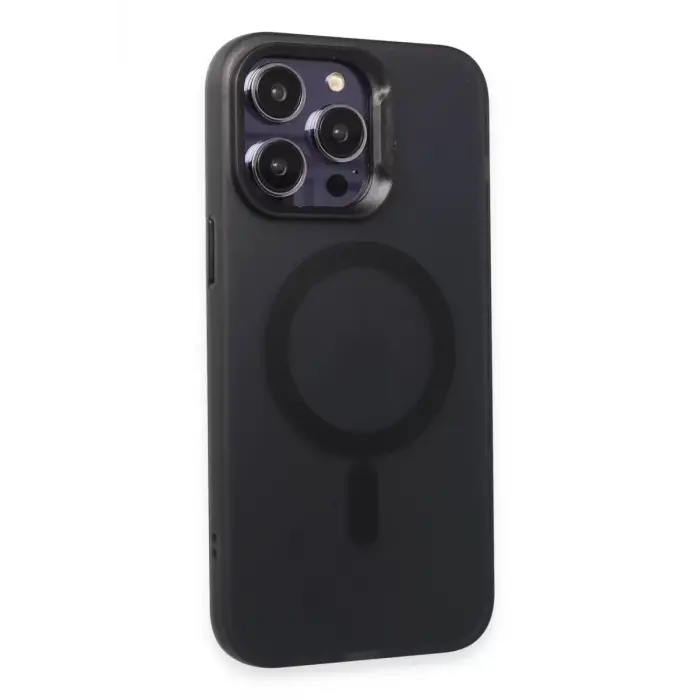 Joko iPhone 15 Pro Kılıf Mateks Magsafe Kapak - Siyah