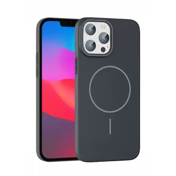 Joko Apple iPhone 15 Pro Max Broş Magsafe Kapak - Füme