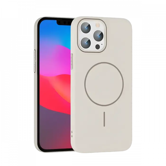 Joko iPhone 15 Pro Max Broş Magsafe Kapak - Krem