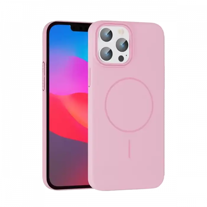 Joko Apple iPhone 15 Pro Max Broş Magsafe Kapak - Pembe