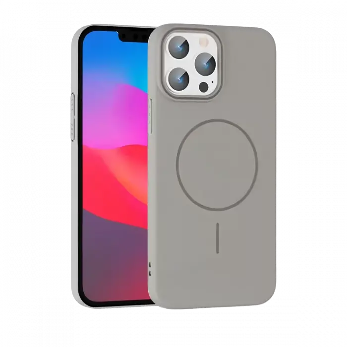 Joko Apple iPhone 15 Pro Max Broş Magsafe Kapak - Titan Gri