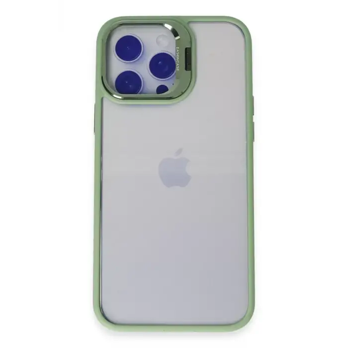 Joko iPhone 15 Pro Max Kılıf Roblox Lens Standlı Kapak - Yeşil