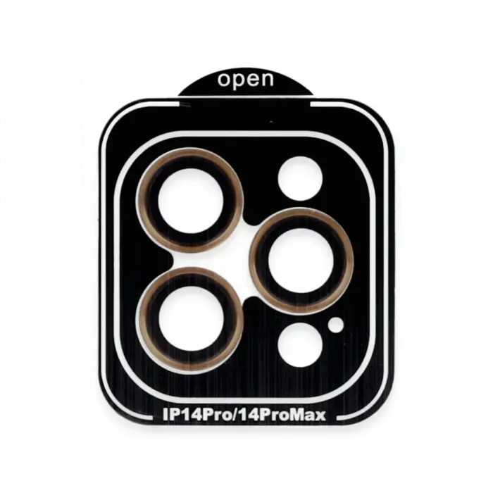 Joko iPhone 15 Pro Max PVD Metal Kamera Lens - Turuncu