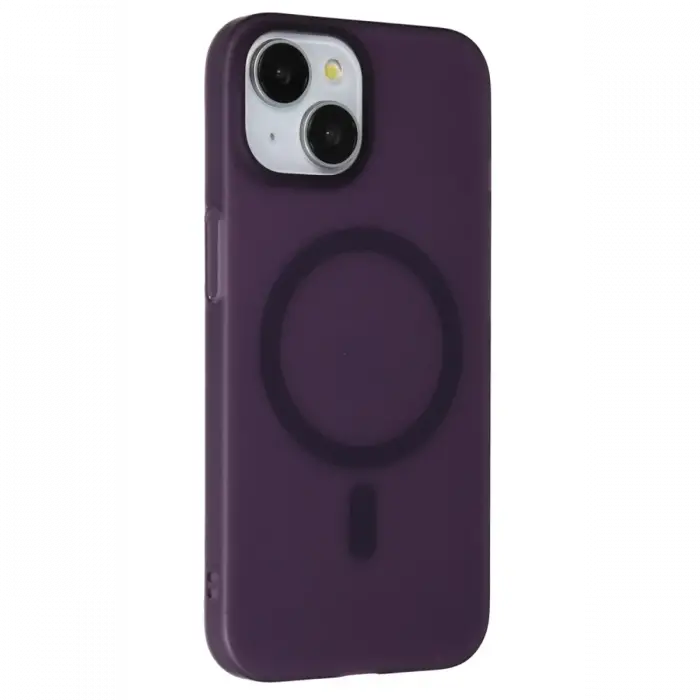 Joko iPhone 15 Tuna PC Slim Magsafe Kapak - Derin Mor