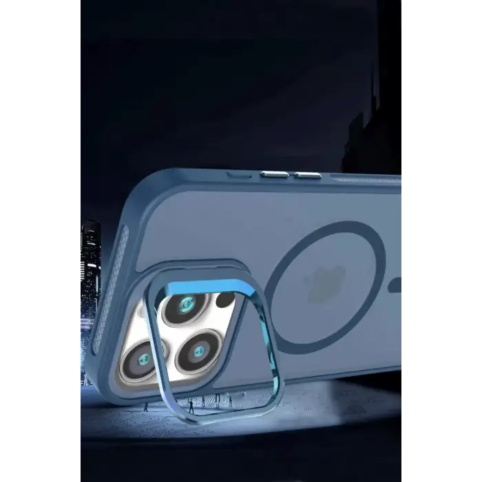 Joko Apple iPhone 16 Flet Lens Magsafe Kapak - Siyah