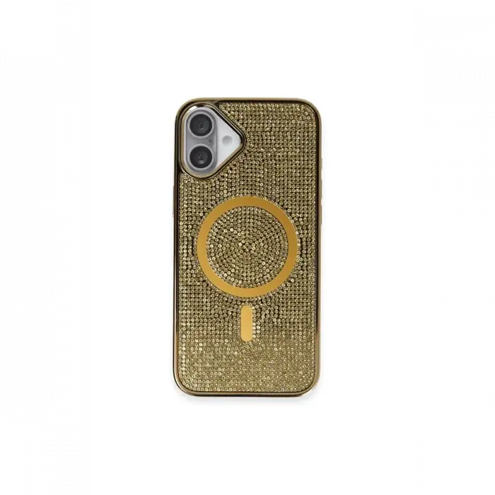 Joko iPhone 16 Plus Kılıf Helen Magsafe Kapak - Gold