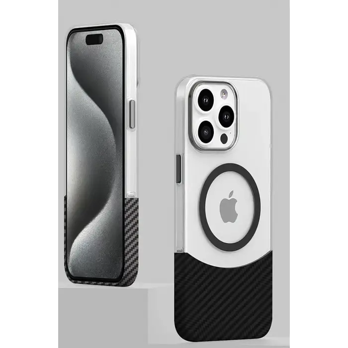 Joko iPhone 16 Pro Carbon Puzzle Magsafe Kapak - Desert