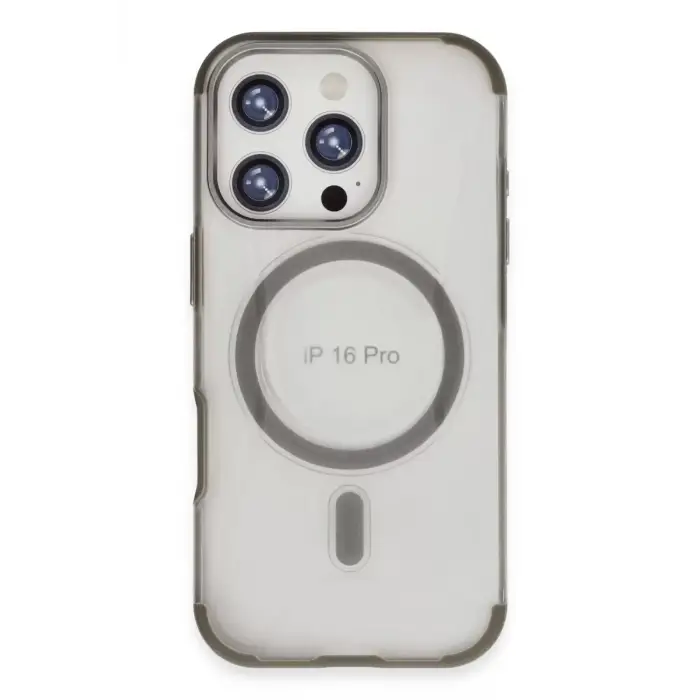 Joko Apple iPhone 16 Pro Max Hilton Magsafe Kapak - Titan Gri