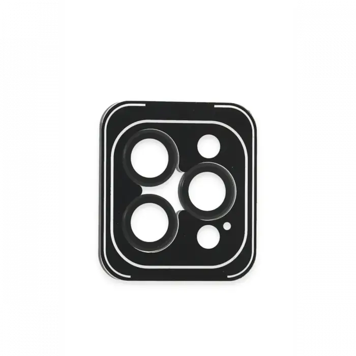 Joko iPhone 16 Pro Max PVD Metal Kamera Lens - Siyah