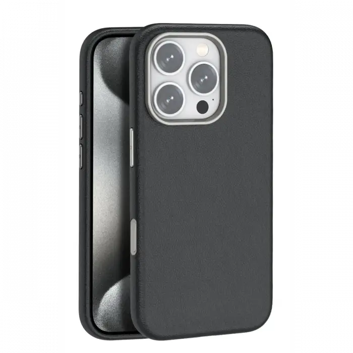 Joko iPhone 16 Pro Wonder Deri Magsafe Kapak - Siyah