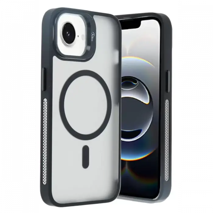 Joko Apple iPhone 16E Flet Lens Magsafe Kapak - Siyah