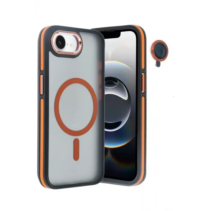 Joko Apple iPhone 16E Winner Magsafe Kapak - Turuncu