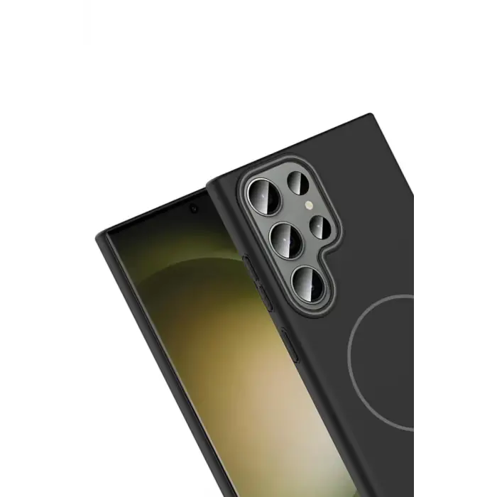 Joko Samsung Galaxy S24 Ultra Broş Magsafe Kapak - Mor