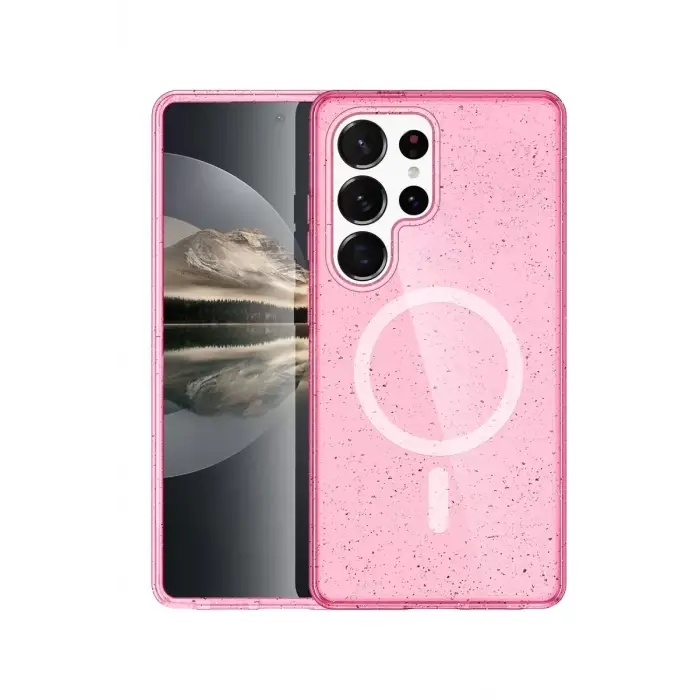 Joko Samsung Galaxy S25 Ultra Star Magsafe Kapak - Pembe