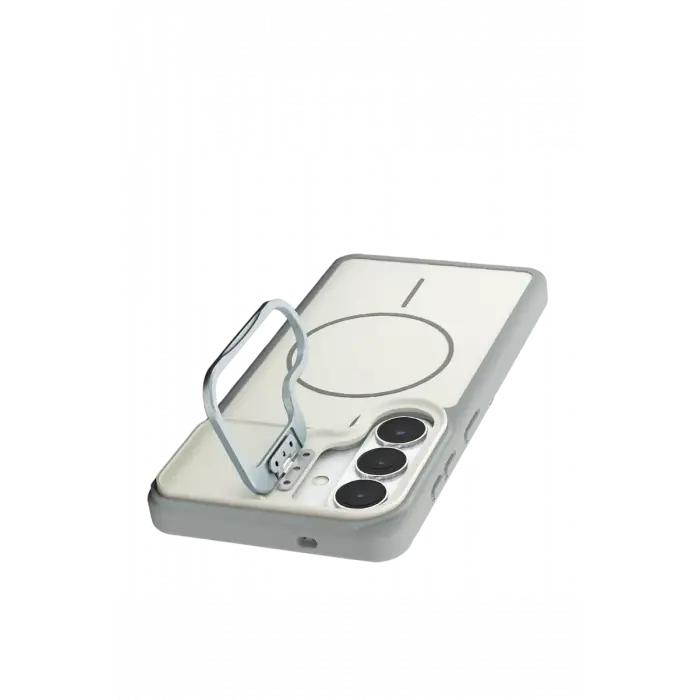 Joko Samsung Galaxy S26 Pale Magsafe Standlı Kapak - Beyaz