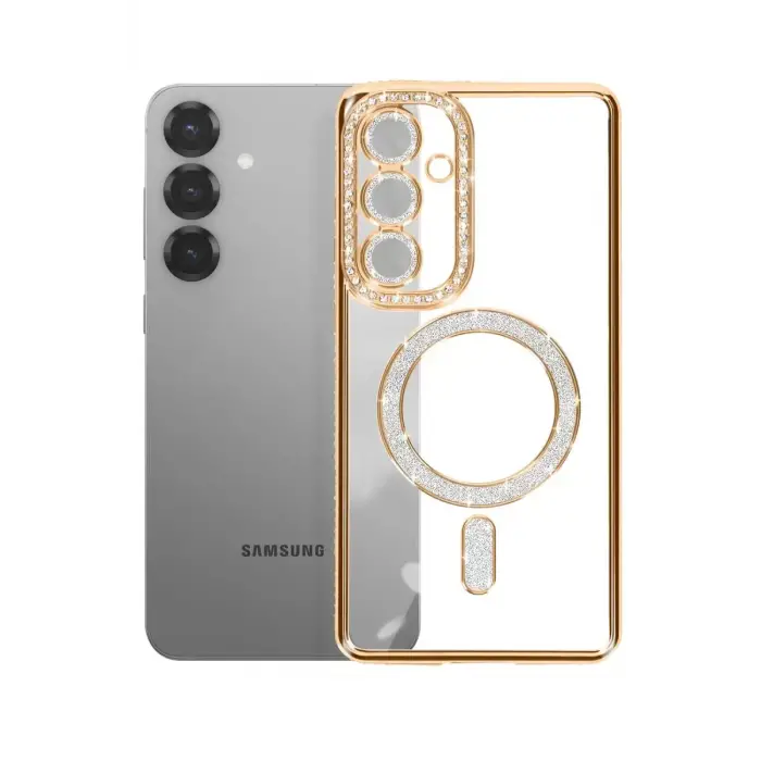 Joko Samsung Galaxy S26 Plus Joke Simli Magneticsafe Kılıf - Gold