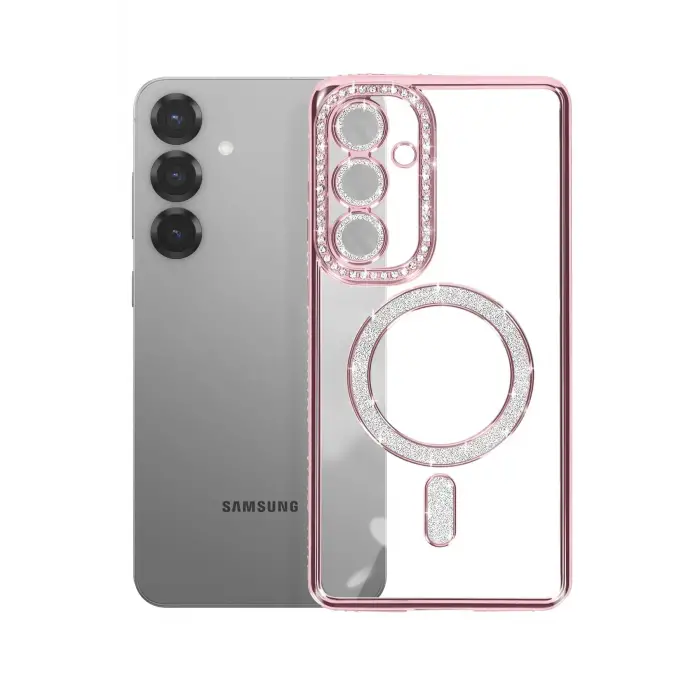 Joko Samsung Galaxy S26 Plus Joke Simli Magneticsafe Kılıf - Pembe