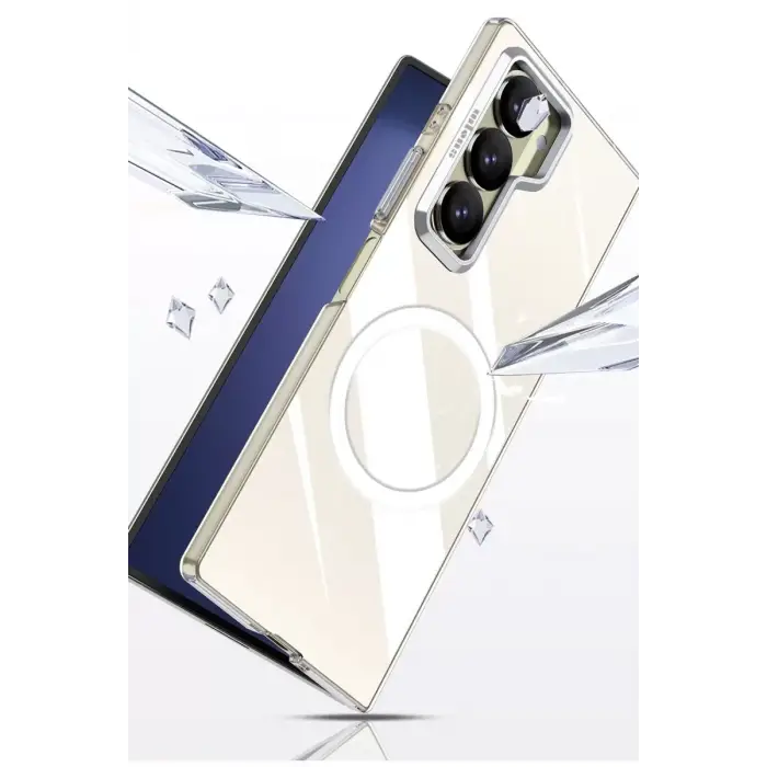 Joko Samsung Galaxy Z Fold 6 Crystal Magsafe Kapak - Şeffaf