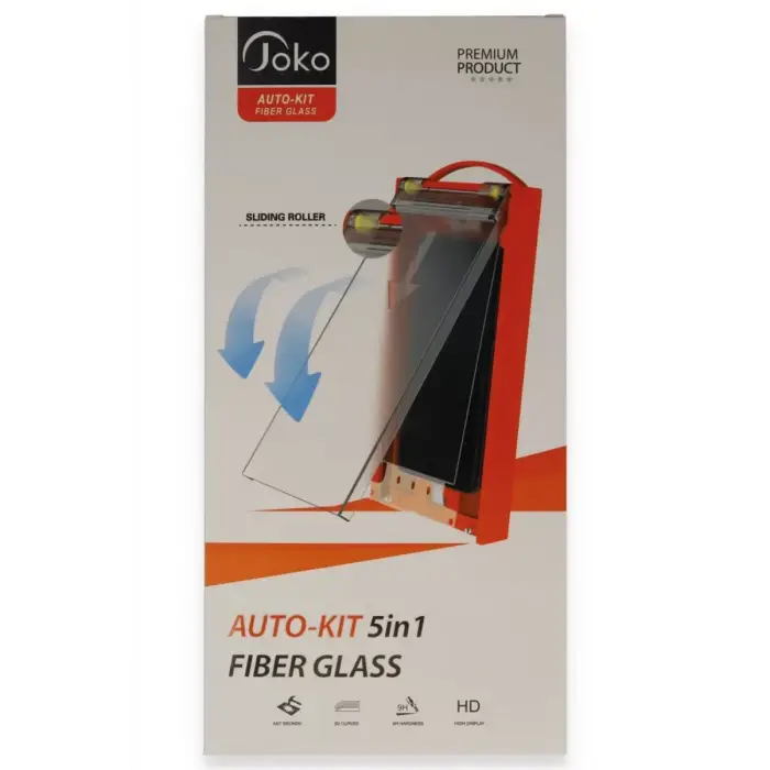Joko Xiaomi Redmi Note 14 Pro 4G AutoKit 5in1 Fiber Cam Ekran Koruyucu