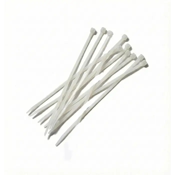 Kablo Bağı Kelepçe Cırt 4,8x400mm 10'lu Beyaz