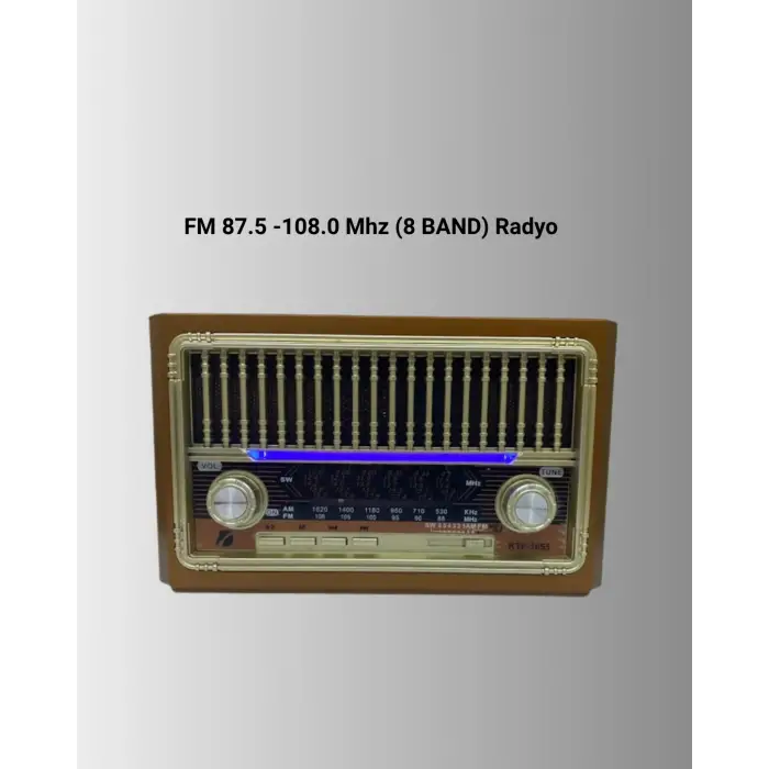 Kablosuz Bluetooth Hoparlör ve FM Radyo