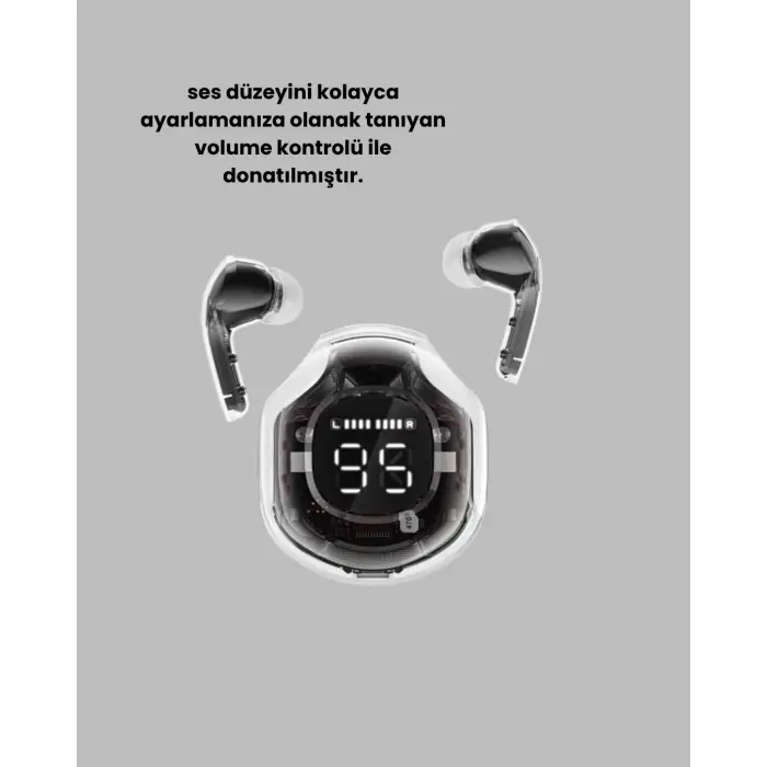 Kablosuz Bluetooth Kulaklık Hifi Ses Kalitesi ve Mikrofonlu
