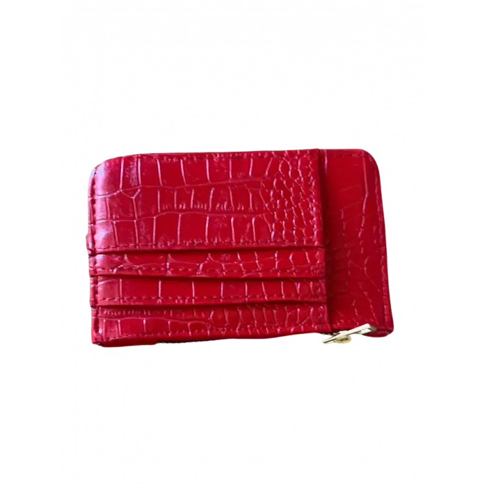 Kadın Şık Tasarım Kartlık - Kırmız