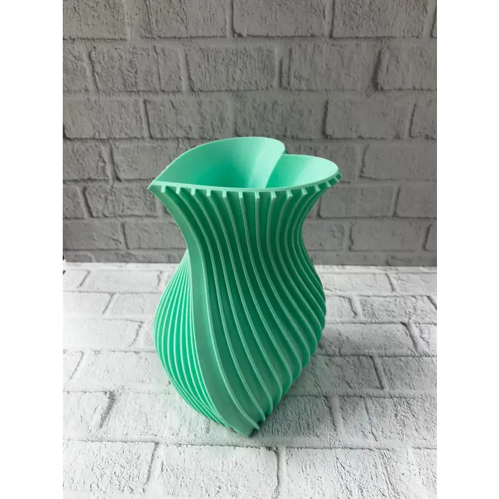 KALPLİ VAZO TURKUAZ