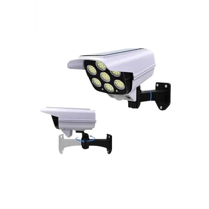 Kamera Görünümlü Led Lamba Dönebilen Bahçe Aydınlatması Duvar Lambası