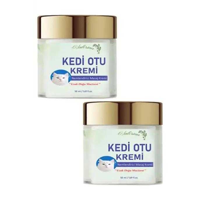 Kedi Otu  Etkili RahatlatıcıMasaj Bakım Kremi 50ml 2 Adet