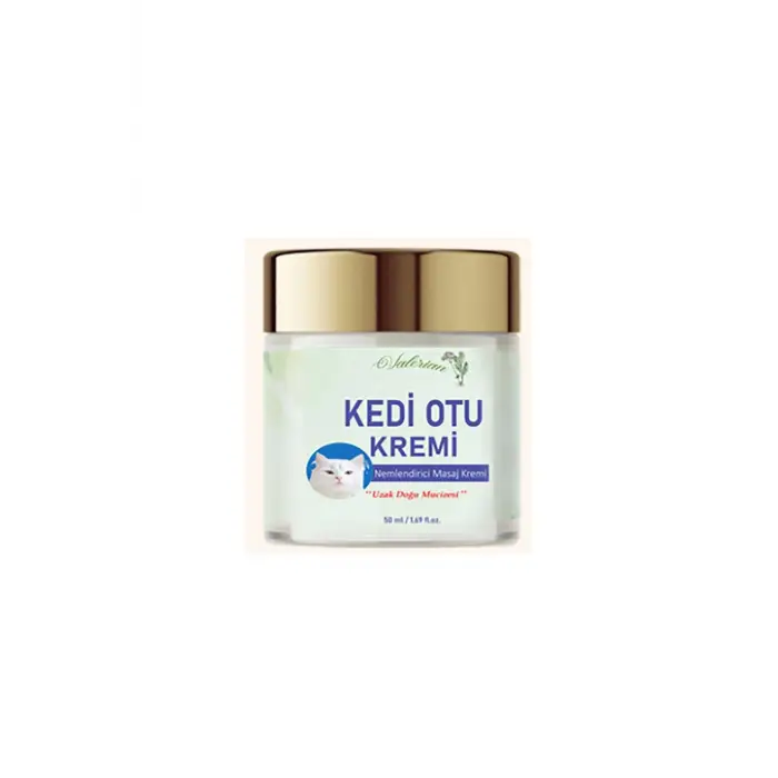 Kedi Otu Kremi 50 ml Kafur Ağacı Yağı İçerikli Rahatlatıcı Krem