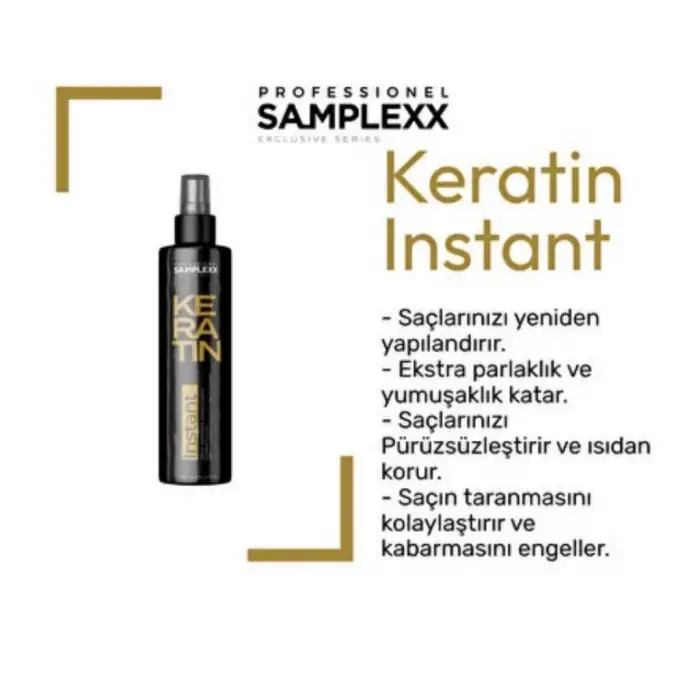 Keratin Instant Durulanmayan Maske 125 ml