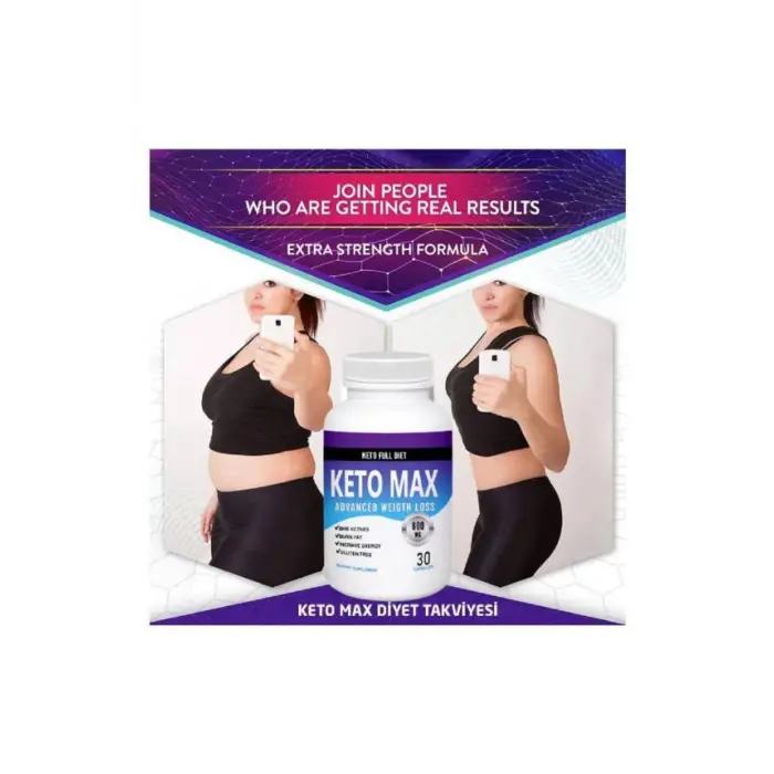 Keto Max Destekleyici Ürün 30lu x 1 adet + Masaj Yağı 30 ml