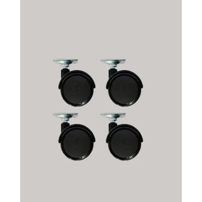 Kilitsiz 4 cm Tekerlek Ayak 4’lü Set Sessiz ve Dayanıklı