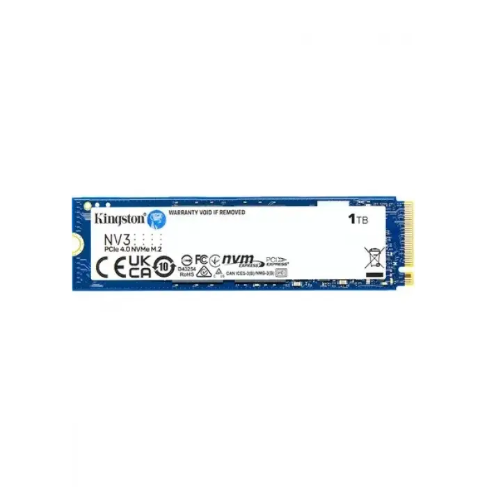 KINGSTON NV3 1TB M.2 NVMe PCIe 6000/4000MB/S SSD DISK SNV3S/1000G