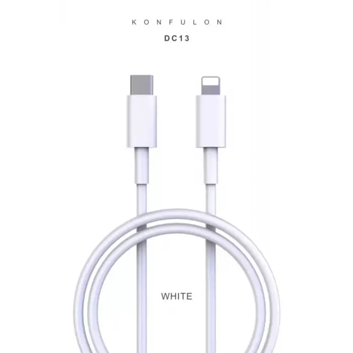 Konfulon DC13 1M 20W Type-C to Lightning Kablo iphone Uyumlu