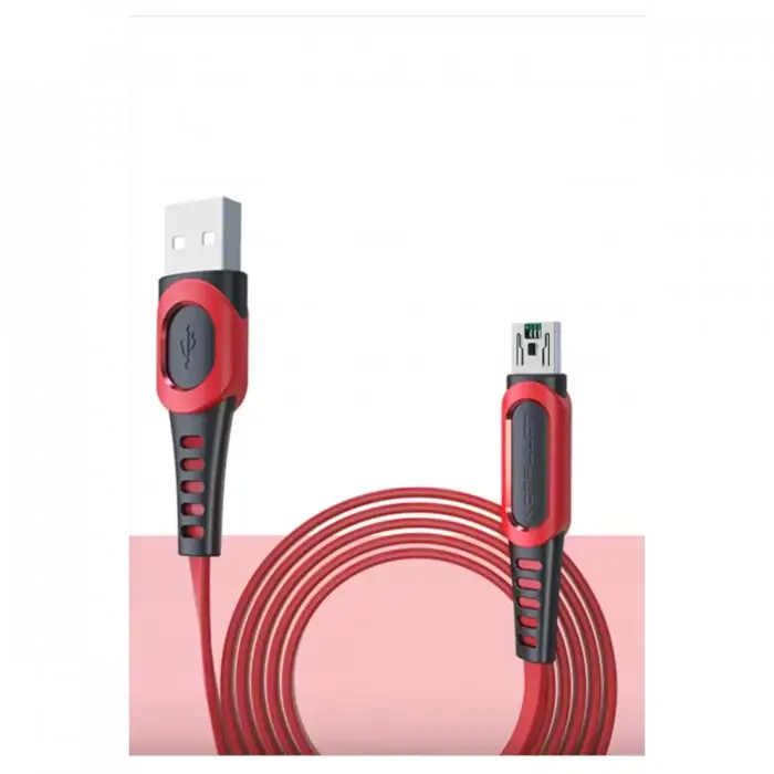 Konfulon DC24 Micro USB Kablo 1.2M 4A - Kırmızı