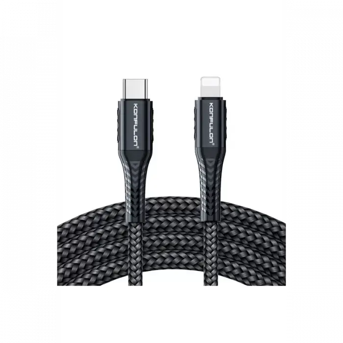 Konfulon DC35 Type-C to Lightning Kablo 1MT - Siyah