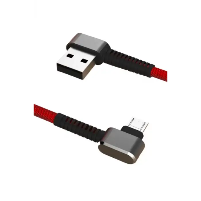 Konfulon S73 Micro USB Kablo 1M 2.1A - Kırmızı
