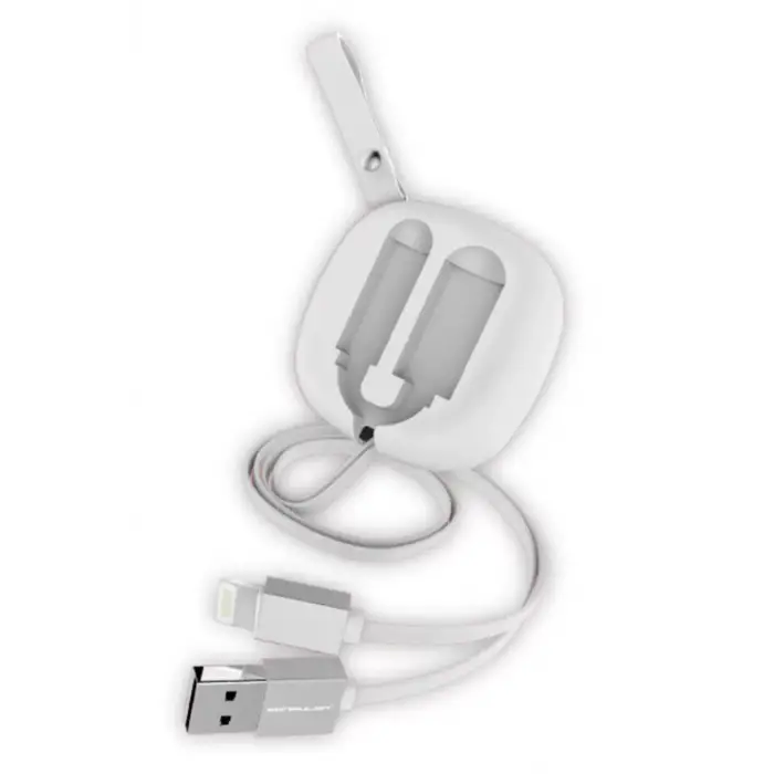 Konfulon S80 Lightning Kablo iphone Uyumlu 20cm-1M 2A - Beyaz