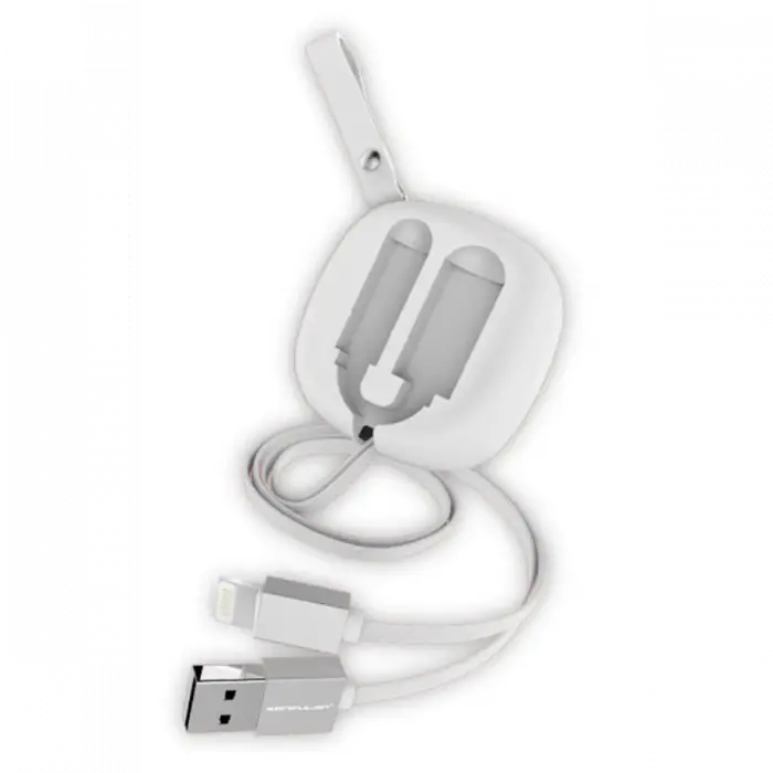 Konfulon S80 Lightning Kablo iphone Uyumlu 20cm-1M 2A - Beyaz