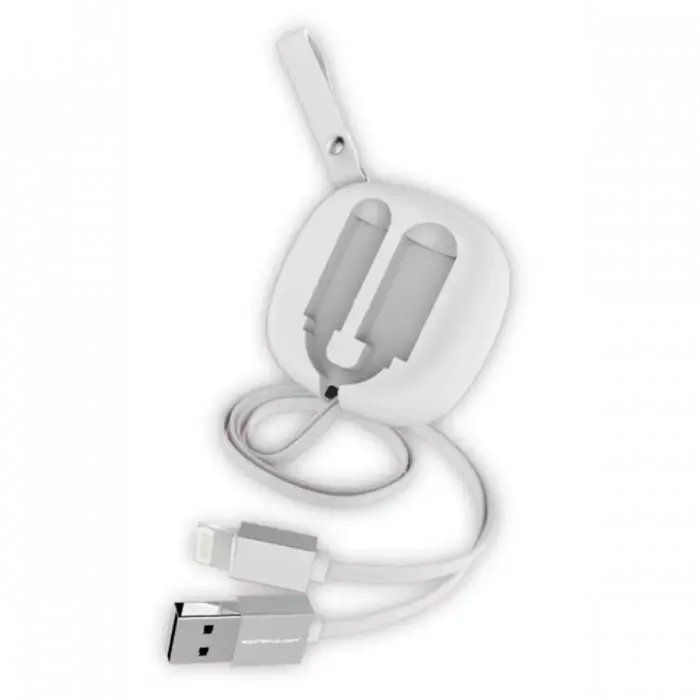 Konfulon S80 Lightning Kablo iphone Uyumlu 20cm-1M 2A - Beyaz