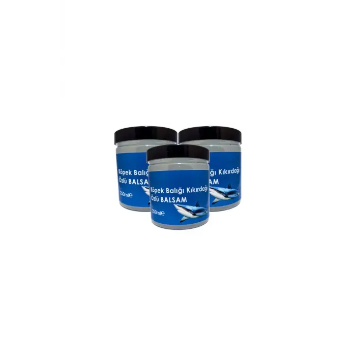 Köpekbalığı Kremi 250 ml Rahatlatıcı Krem - 3 Adet